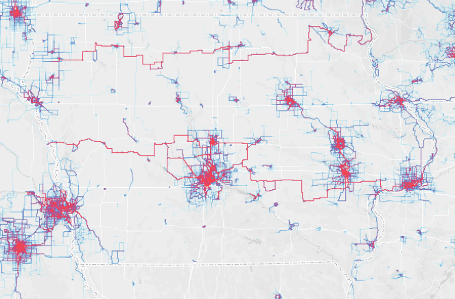 Ragbrai as seen by strava